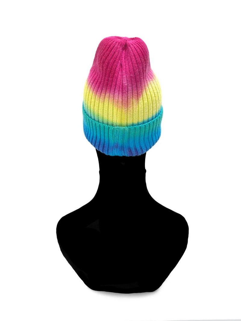 Vanjska kapa po mjeri Ženska kapa kapa duga pletena kapa za trčanje Tie Dye kapa za muškarce