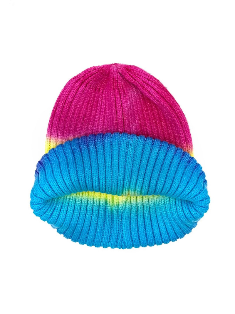 Vanjska kapa po mjeri Ženska kapa kapa duga pletena kapa za trčanje Tie Dye kapa za muškarce