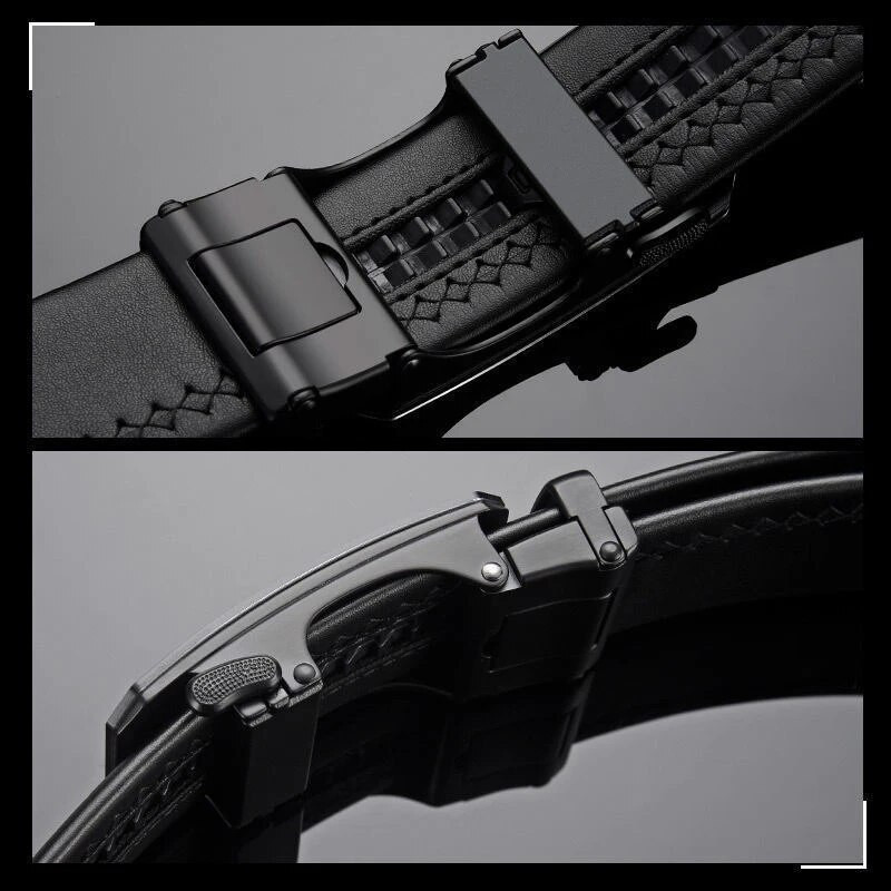 Remen muški s automatskom kopčom muški remen muške kožne hlače od prave kože za mlade i sredovječne nove besplatna dostava