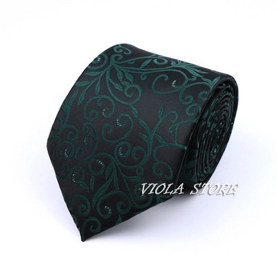 Színes Rózsaszín Piros Fehér Virágos csíkos Jacquard Poliészter 8cm Nyakkendő Pont esküvői Cravat bankett öltöny Szmoking Ajándék Férfi Kiegészítő