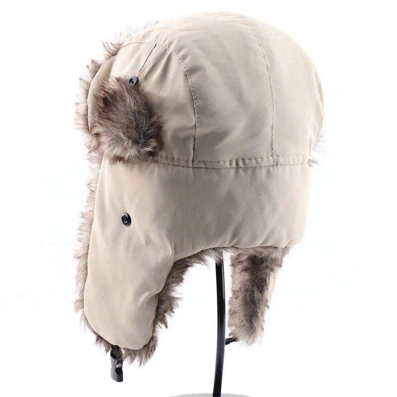 2023. Zimska topla kapa otporna na vjetar Lei Feng kapa Kapa s ušima od umjetnog krzna Ski Trapper Hladna kapa protiv snijega Raznobojna kapa Muškarci Žene