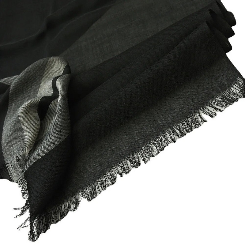 2023 Φθινόπωρο και Χειμώνας Νέα Ανδρικά κασκόλ βαμμένα με νήματα Leisure Stripe Ανδρικά κασκόλ με φούντα Χονδρική και λιανική