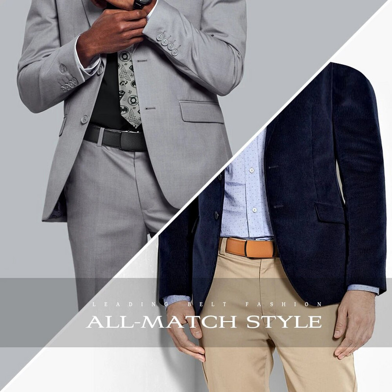 Automatski muški remen od prave kože Luksuzni remen s remenom za muškarce visokokvalitetne modne vintage muške trake za traperice