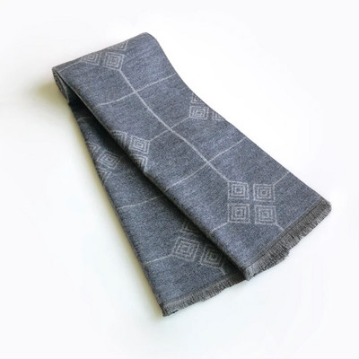 Muškarci Zimski poslovni šal od kašmira Foulard Luksuzni brend Dizajn Šalovi Modni debeli omoti Muški topli šalovi Karirani šal Stoles