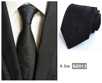 Ricnais Muška kravata Cvjetne kravate za muškarce Poslovni dodaci za vjenčanje Luksuzna crvena crna kravata oko vrata Luksuzna kravata Odijelo Svečane haljine Kravata