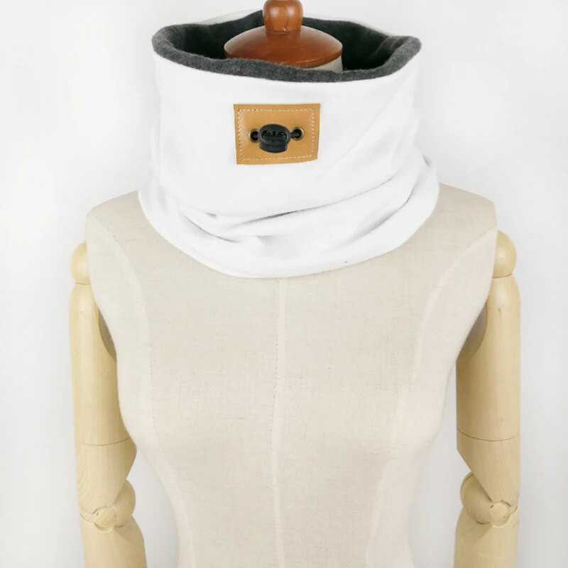 Leo anvi brend dizajn ovratnika maska za lice zimski šal muški ženski neutralni pribor za pletenje Infinity šalovi muški