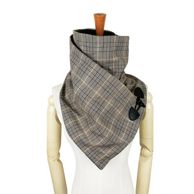 Leo anvi karirano Houndstooth vuneni zimski ženski muški šal modni šal ovratnik omot šalovi omotač Unisex šal Rog Preklopni zatvaranje
