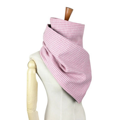 Leo anvi zimski šal s prstenom za žene Novost Karirano u obliku ptičje zubice Održava toplinu beskonačni šal za muškarce cijevni šalovi i šalovi luksuzne marke