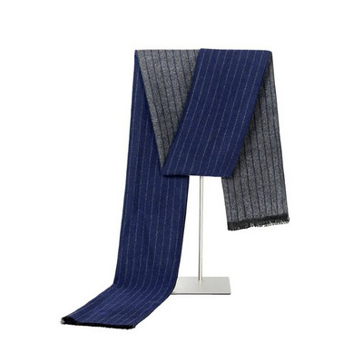 Leo anvi Zīmols Vīriešu lakats luksusa svītrains Bizness Silts Kašmira Šalle Mīksts Pušķis etniskais Šalle Wrap Ziemas šalle vīriešu šalles