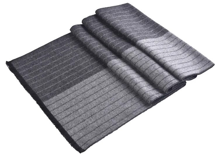 Leo anvi Zīmols Vīriešu lakats luksusa svītrains Bizness Silts Kašmira Šalle Mīksts Pušķis etniskais Šalle Wrap Ziemas šalle vīriešu šalles