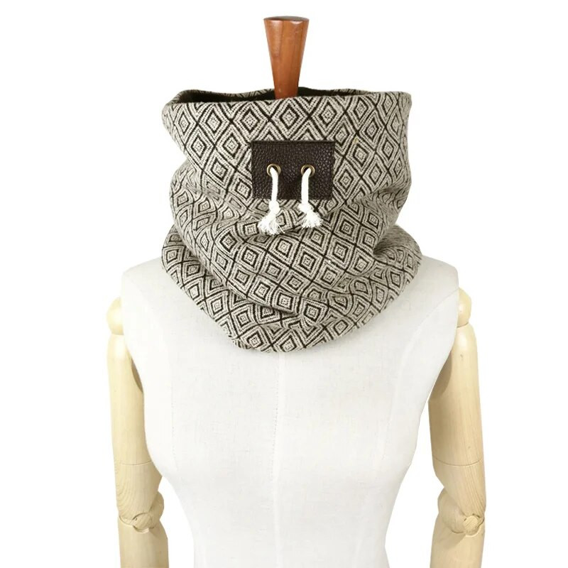 Dizajner brenda Leo anvi muški zimski šal Unisex topliji vrat za dečka poklon maska za lice Pleteni šal od žerseja Infinity šalovi