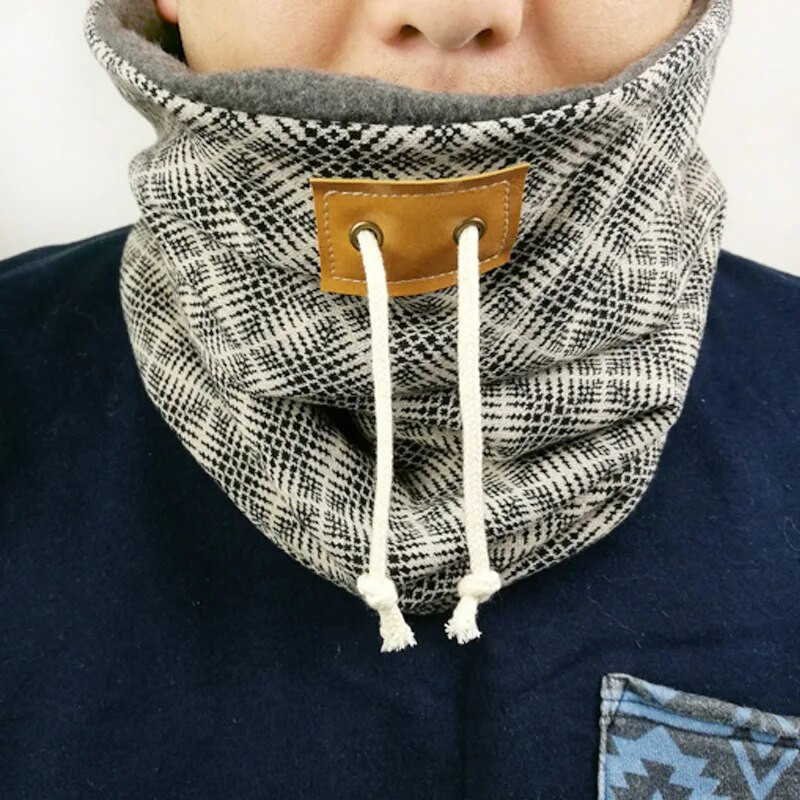 Dizajner brenda Leo anvi muški zimski šal Unisex topliji vrat za dečka poklon maska za lice Pleteni šal od žerseja Infinity šalovi
