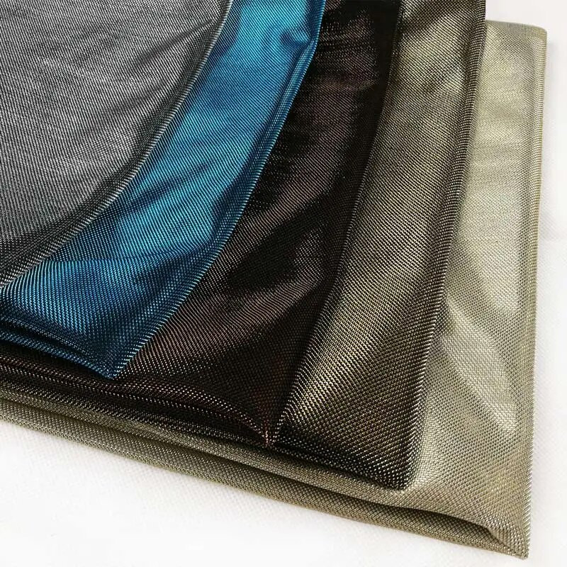 Leo anvi dizajn Unisex Whiting and Davis sjajni zlatno srebrni vintage metalni pleteni šal muškarci žene Vrat topli večernji omotani šalovi