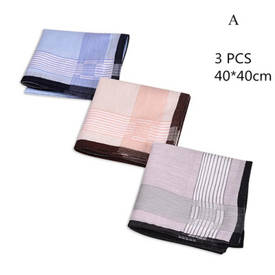 5kom/lot kvadratni karirani prugasti rupčići za muškarce, klasični vintage džepni pamučni ručnik za svatove 38*38 cm, nasumično