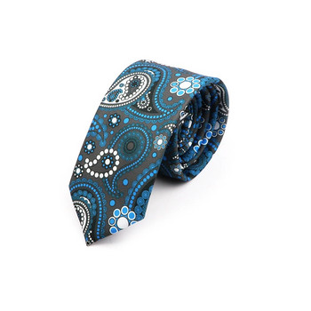 Νέα ανδρική γραβάτα Vintage Gravatas Fashion Απαλή καινοτομία Μπλε Κόκκινη Γραβάτα καθημερινά Cravat Business Party Αξεσουάρ γάμου Δώρο