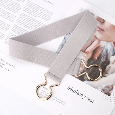 Novi 1kom modni ženski remeni PU crno bijeli pojas za struk Tanki elastični pojas za haljinu Odjevni dodaci Cinturon Mujer Vruća rasprodaja