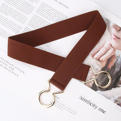 Novi 1kom modni ženski remeni PU crno bijeli pojas za struk Tanki elastični pojas za haljinu Odjevni dodaci Cinturon Mujer Vruća rasprodaja