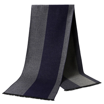 Jesenski debeli ručnik za plažu 180X33CM, modni karirani topli šal od kašmira, muški poslovni omoti, šalovi, zimski klasični pašmina šalovi