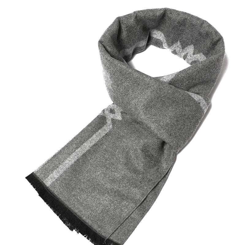 Jesenski debeli ručnik za plažu 180X33CM, modni karirani topli šal od kašmira, muški poslovni omoti, šalovi, zimski klasični pašmina šalovi