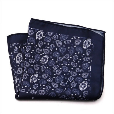 Jauna dizaina modes vīriešu kabatas kvadrātveida kabatlakats 23 * 23 CM Paisley Dot Chest Hankies kāzu vīriešu uzvalks hanky krūšu dvielis