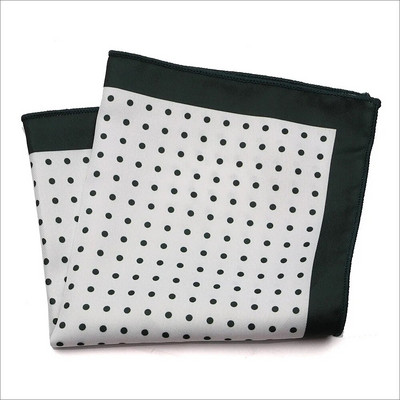 Jauna dizaina modes vīriešu kabatas kvadrātveida kabatlakats 23 * 23 CM Paisley Dot Chest Hankies kāzu vīriešu uzvalks hanky krūšu dvielis