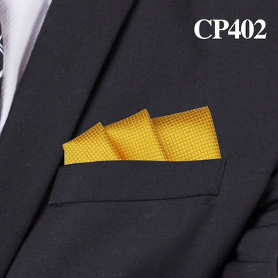 Madingi kostiumai Kišeninis kvadratas vyrams Verslo krūtinės rankšluostis Hanky Gentlemen Plaid Hankies klasikinis kostiumas Servetėlė Vyriška nosinė