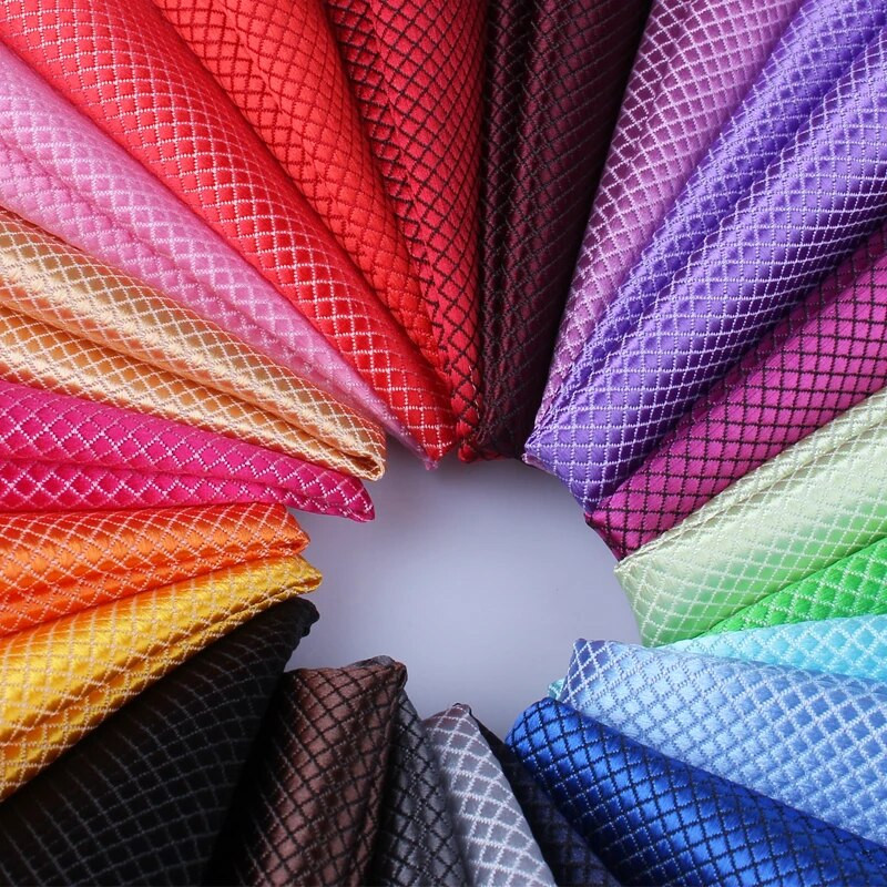 Madingi kostiumai Kišeninis kvadratas vyrams Verslo krūtinės rankšluostis Hanky Gentlemen Plaid Hankies klasikinis kostiumas Servetėlė Vyriška nosinė