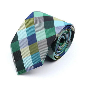 Μόδα καρό ριγέ γραβάτα 8 εκ. Ναυτικό πολυεστέρα ανδρική επίσημη γραβάτα γραφείου Επιχειρηματικό σμόκιν πουκάμισο Cravat Δώρο για άντρες Αξεσουάρ