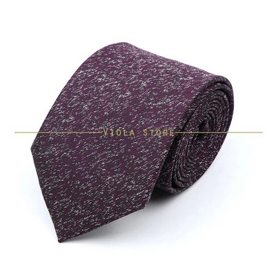 Modna karirana prugasta kravata 8 cm tamnoplava poliesterska muška uredska svečana kravata Poslovni smoking odijelo Košulja Kravata Poklon za muškarce Dodatak