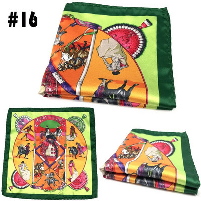 Vīriešu uzvalks kabatas krūšu dvielis 23*23cm kabatlakatiņi apdrukāti mazs kvadrāts Hanky retro britu korejiešu kleita kabatas kvadrāts