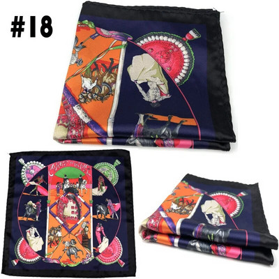 Vīriešu uzvalks kabatas krūšu dvielis 23*23cm kabatlakatiņi apdrukāti mazs kvadrāts Hanky retro britu korejiešu kleita kabatas kvadrāts