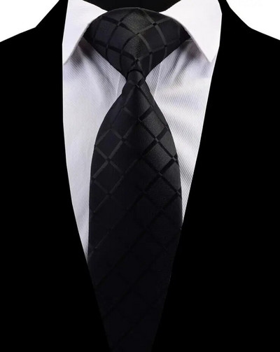 Ricnais kvalitetna cvjetna kravata 8 cm, svilena kravata, karirana muška vjenčana kravata Jacquard tkana, formalno odijelo s paisley kravatom, poslovna zabava