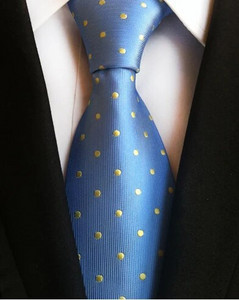 GUSLESON Fashion vabaaja 8 cm siidsinine punane lilleline täpiline kaelaside meestele Ärikingitus pulmadeks pidulikud kaelasidemed Aksessuaarid