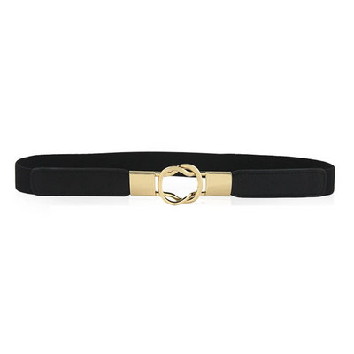 Γυναικεία μόδα λεπτή ελαστική ζώνη με κρύσταλλο φιόγκο 63 εκ. Αξεσουάρ για ρούχα