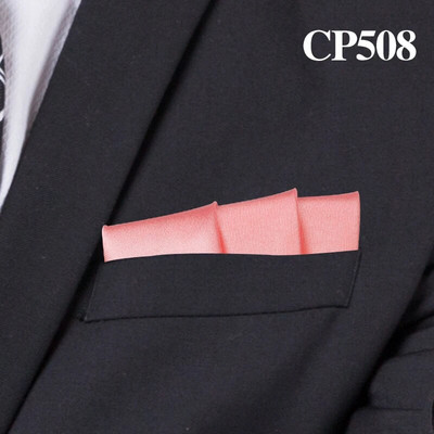 Satenski rupčić za muškarce Boja slatkiša Muška odijela Džepni kvadrat Poslovni ručnik na prsima Salveta za odijelo Jednobojne maramice