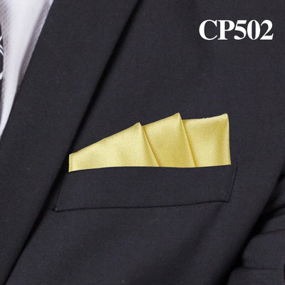 Satenski rupčić za muškarce Boja slatkiša Muška odijela Džepni kvadrat Poslovni ručnik na prsima Salveta za odijelo Jednobojne maramice