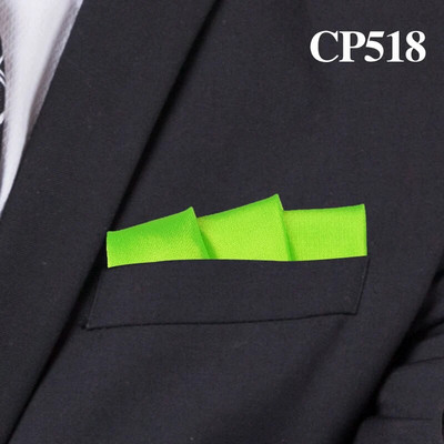 Satenski rupčić za muškarce Boja slatkiša Muška odijela Džepni kvadrat Poslovni ručnik na prsima Salveta za odijelo Jednobojne maramice