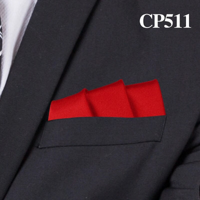 Satenski rupčić za muškarce Boja slatkiša Muška odijela Džepni kvadrat Poslovni ručnik na prsima Salveta za odijelo Jednobojne maramice