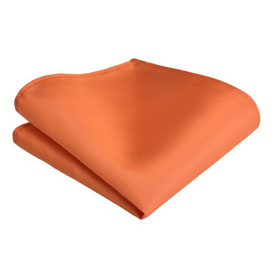 Ricnais klasične svilene vodootporne maramice jednobojne 25cm*25cm Hanky zeleno crveno zlatne džepne kvadrate za muškarce vjenčanje poslovne zabave