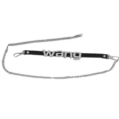 Metalni tanki remen Y2K stila za žene Ženski remen za haljine koji odgovara WANG slovu Ženske traperice Dodaci za uže oko struka