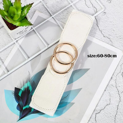 Elastīgas jostas sieviešu kleitām Plata josta sievietēm Sieviešu jostasvietas jostas zelta apļa sprādzes siksnas apģērbu aksesuāriem