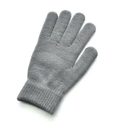 Ziemas trikotāžas plīša cimdi Sievietēm Vīrieši Rudens Sabiezināti Vienkrāsu Cimdi Pilnīgi Pirkstu Cimdi Roku Sildītāji Cimdi Pāris Riteņbraukšanas cimdi