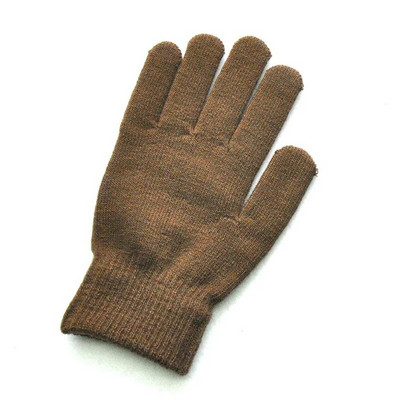 Ziemas trikotāžas plīša cimdi Sievietēm Vīrieši Rudens Sabiezināti Vienkrāsu Cimdi Pilnīgi Pirkstu Cimdi Roku Sildītāji Cimdi Pāris Riteņbraukšanas cimdi