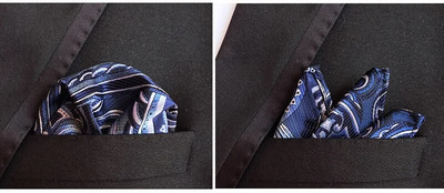 Luksuslik 25*25 cm meeste vintage lilleline Paisley siidist taskurätik, ruudukujuline moodne meeste taskurätik pulmapeo jaoks rinnarätik