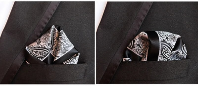 Luksuslik 25*25 cm meeste vintage lilleline Paisley siidist taskurätik, ruudukujuline moodne meeste taskurätik pulmapeo jaoks rinnarätik