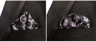 Luksuslik 25*25 cm meeste vintage lilleline Paisley siidist taskurätik, ruudukujuline moodne meeste taskurätik pulmapeo jaoks rinnarätik