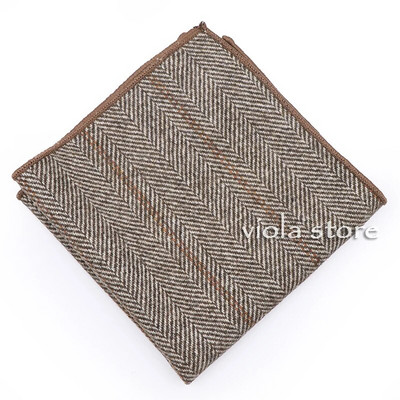 Klasisks rūtains, svītrains, mīksts 50% vilnas kašmira kabatas kvadrāts 24 cm vīriešu uzvalks hanky ballītei kabatlakats smokings kaklasaite pieskaņota ziemas dāvana