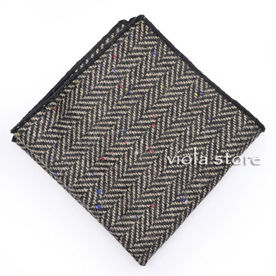 Klasisks rūtains, svītrains, mīksts 50% vilnas kašmira kabatas kvadrāts 24 cm vīriešu uzvalks hanky ballītei kabatlakats smokings kaklasaite pieskaņota ziemas dāvana