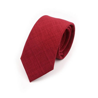 Jednobojne ručno rađene pamučne kravate Muška kravata s prugastim uskim ovratnikom Tanka ružičasta kadulja zelena ležerna kravata Dodaci za vjenčano odijelo Poklon