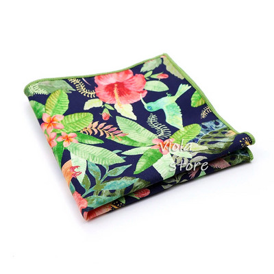 Uus vanaaegne aiaõlimaal 23 cm taskurätik 100% puuvillane päevalill naiste meeste pulmakostüüm Tasku kandiline kingitus